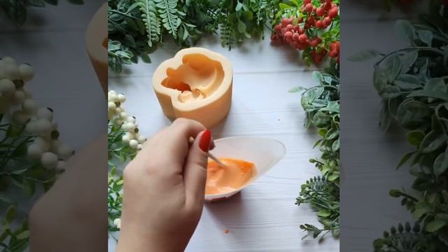 Пошаговая заливка силиконовой формы 