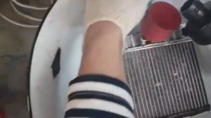 BMW E46 Промывка радиатора печки кротом ( часть 1)