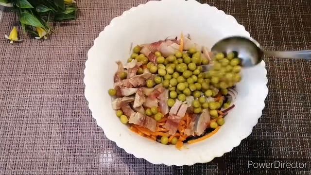 Обалденный Салат-Закуска с Морковью По-Корейски и Селедкой/Селедка По-Корейски/Вкусный Салат Рецепт