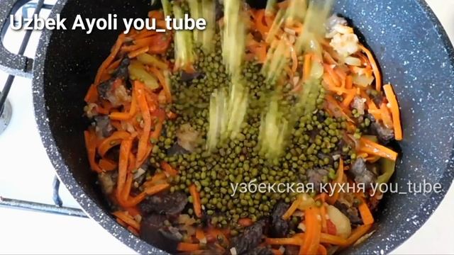 Вкусный ужин из простых продуктов!Машкичири по узбекский/Машкичири/Узбекская кухня/Миллий таомлар