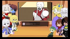 Undertale reacts to Charas biggest FEAR || Lazy Bone ||