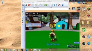 ROBLOX! สอนใช้ AUTO MOUSE AND KEYBOARD ไม่ต้องพึงร้านปั้ม!