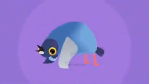 Голубь танцует под трек: Я жую любимую жевачку (наоборот)