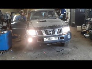 установка ZD30 Common Rail на Ниссан Патрол Y61