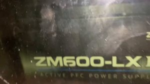 Зашумел вентилятор блока питания zalman 600w