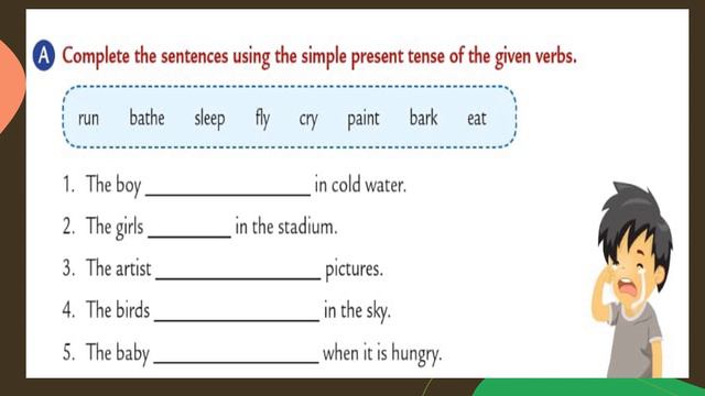 SIMPLE PRESENT PART 2 ( English Grammar) смотреть онлайн