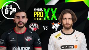 ГРУППА (D)! RED Canids vs Virtus.pro - ХАЙЛАЙТЫ - ESL Pro League Season 20 CS2