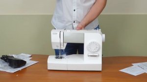 Распаковка швейной машины Toyota ERGO 15D