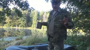 "Одиночный поход с ночевкой на рыбалку с палаткой ЛОТОС 5у !!!"