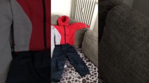 Посылка Babyshoр. Комбинезон Kuling Onesie Grey и Демисезонный костюм Kuling Oslo Rain Set Happy Re