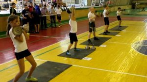 Гиревой спорт (мальчик молодец)