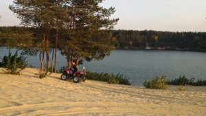 Linhai z 180 Yamaha Линхай Ямаха - испытание на прочность.