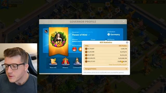 Top 10 MOST POWERFUL Players in Rise of Kingdoms April 2023 смотреть онлайн