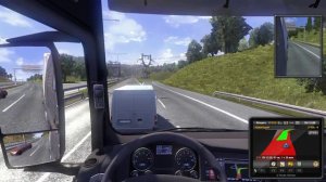 Чуть не перевернулся | Euro Truck Simulator 2.