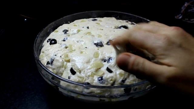 Итальянский ХЛЕБ с оливками и луком. Очень вкусно. Рецепт от настоящего итальянца. Italian Bread. смотреть онлайн