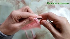 Идеальные кромочные петли. Красивый боковой край изделия