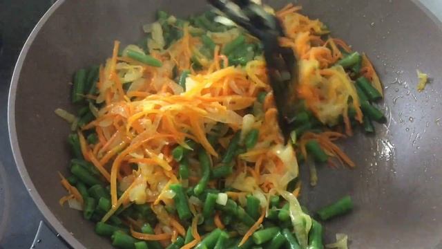 САЛАТ ОБЖОРКА С КУРИЦЕЙ//QOVURMA SALATI COX DADLI