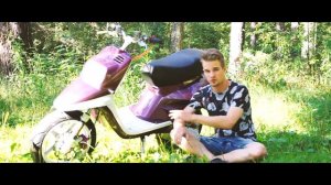 ОБЗОР НА YAMAHA BWS ORIGINAL | Встреча с WarrusPro и его Yamaha Aerox