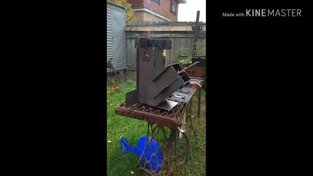 Печь ракетного типа разборная Shuga stove смотреть онлайн