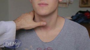 Пальпация щитовидной железы