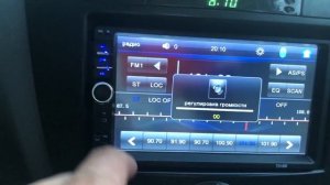 Самая дешевая 2din магнитола 7018b из Китая, полный обзор, тест камеры заднего вида