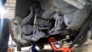 Как заменить рулевую тягу и наконечник рулевой тяги Джип Гранд Чероки 2014 .jeep grand cherokee 201