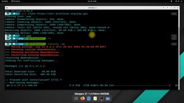 How to Install Yay on Manjaro 21.1.6 | Yet another Yogurt | Yay Package Manager Manjaro смотреть онлайн