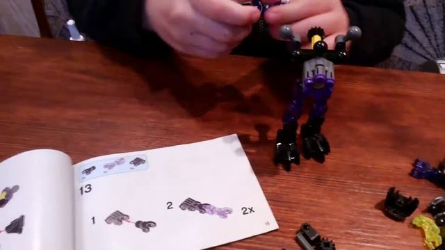 Lego Bionicle Ануа, Страж Земли и Череп скорпиона. Обзор коллекции.  Сборка Стража Земли