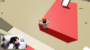 Спасаюсь от БОЛЬШОЙ и СТРАШНОЙ головы В Роблокс! (Escape Running Head Roblox)
