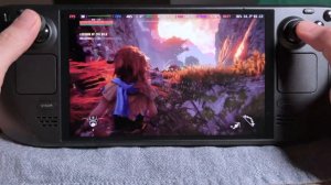 Horizon Zero Dawn - Steam Deck OLED Gameplay Steam OS 3.5.7