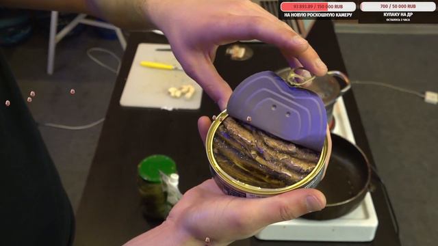 ДЕНЬРОЖДЕНЧЕСКИЙ КУКИНГ СТРИМ#7. ReQuest. Канапе из черного хлеба со шпротами (секретный рецепт) смотреть онлайн