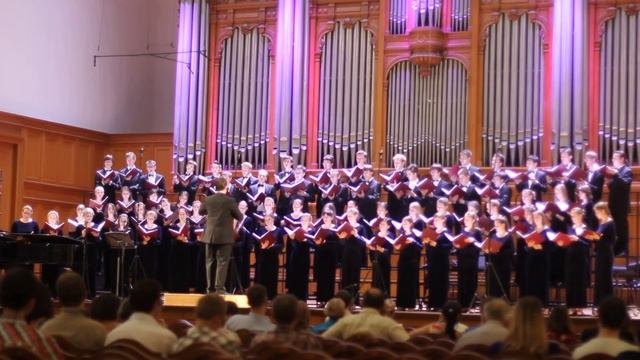 Хор студентов Московской Государственной Консерватории рук.С.С. Калинин смотреть онлайн