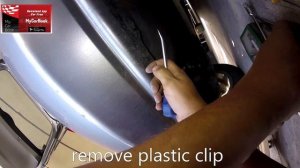 Suzuki Splash  rear bumper removal