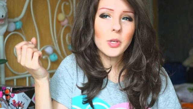 Как я красилась раньше? Мой школьный макияж )