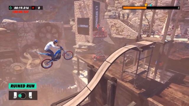 Trials Rising, Ruined run squirrel location смотреть онлайн