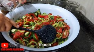 Кишга Хом ачичук ёки Шакароб тайёрлаш / Свежий салат на зиму