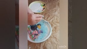 Декоративная тарелка в технике "Декупаж".