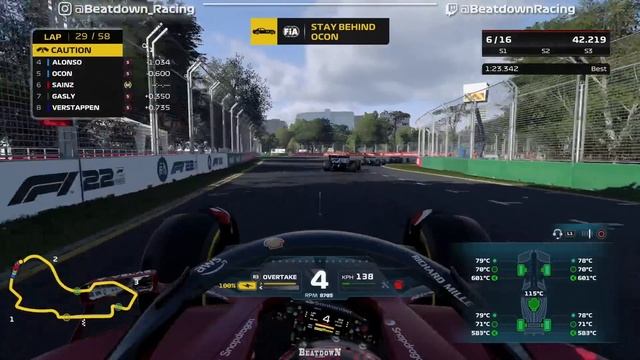 F1 22 - Let's Make Sainz World Champion #3: 100% Race Australia