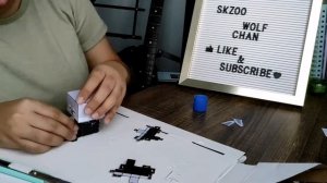 Skzoo Wolf Chan Paper Craft Tutorial