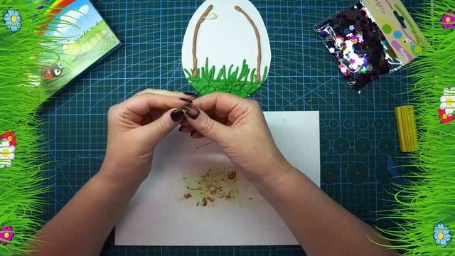 Детский мастер-класс DIY || Пасхальная поделка из пластилина