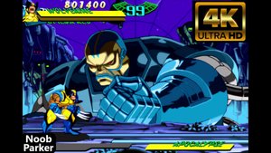 Marvel Super Heroes vs. Street Fighter - Wolverine & Omega Red аркада 1997