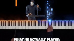 Pianos are Never Animated Correctly... (Fortnite Michael Myers Theme Song)