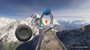 Шарик проходит сложный уровень