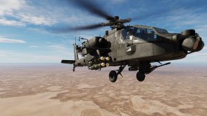 DCS AH-64D. Применение ракет AGM-114L с радарным наведением и поиск лазерного пятна в DCS World.