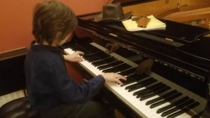 Карл Черни этюд N 22 оп.299, Миша Андреев, 9. Carl Czerny, etude N22 op.299, Misha, 9