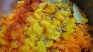 Морковная икра.