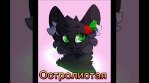 голоса котов воителей(не все)