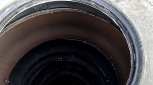 Колодец из автомобильных шин