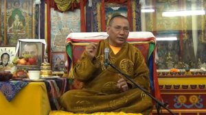 Геше Джампа Тинлей. Укрощение ума. Москва 2013. Часть 2.