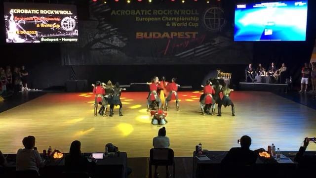 European Ch.  Ladies Formations  Mulan